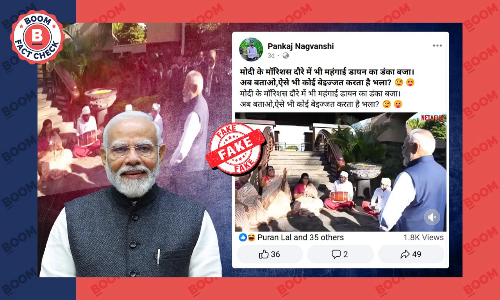 Edited Video Viral As Mahangai Dayan’ Song Used To Welcome PM Modi In Mauritius