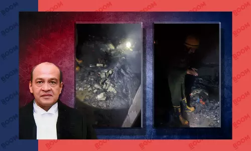 SC Releases Video Of Fire At Judge’s House; Cash Not Mine, Judge Says