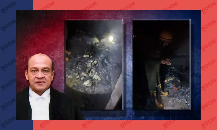 SC Releases Video Of Fire At Judge’s House; Cash Not Mine, Judge Says