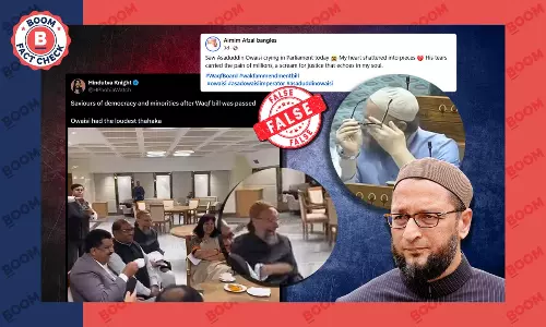 Old Videos Of Asaduddin Owaisi Falsely Linked To Waqf Amendment Bill