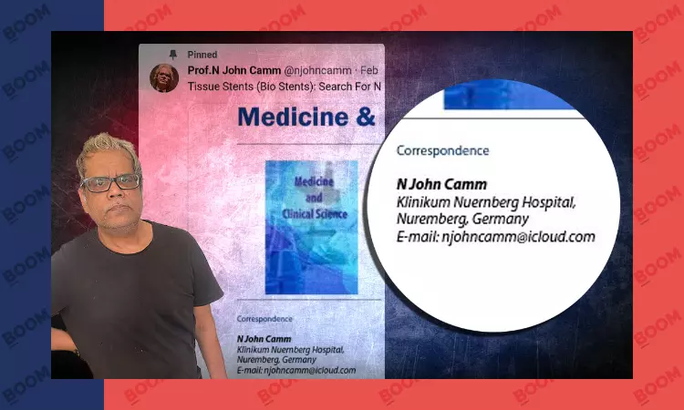 German Hospital Denies Link To Fake ‘Dr. N John Camm’ Arrested By MP Police