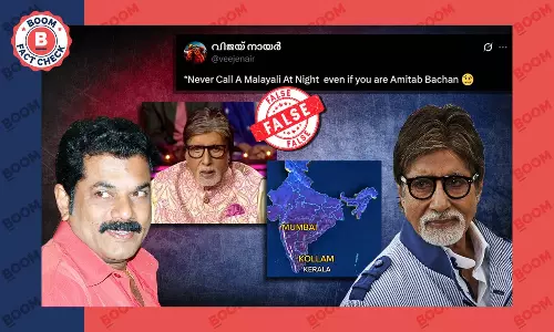 Viral Clip Of A Caller Scolding Amitabh Bachchan On KBC Is Fake