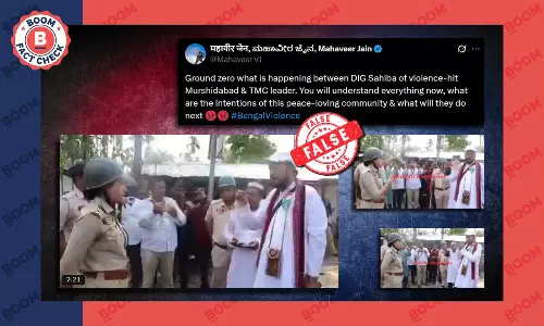 Video Of Tripura Congress Leader Arguing With Police Viral As Murshidabad