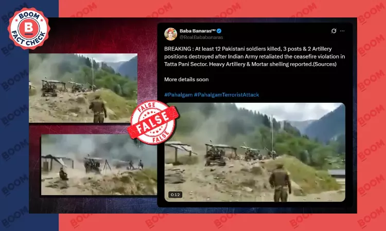 Old Video Viral As Retaliation By Indian Army After Pahalgam Attack