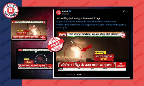 Media Outlets Falsely Share Video From Gaza As Indias Operation Sindoor