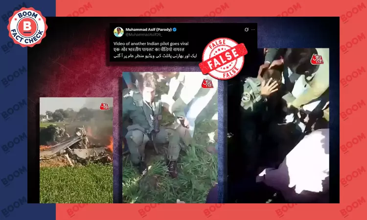Old Video Viral Claiming IAF Pilot Rescued After Operation Sindoor