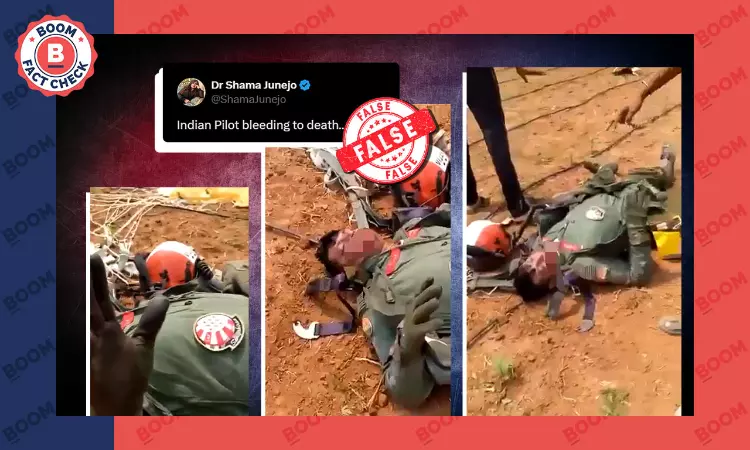 Video Of Pilot Injured In 2019 IAF Plane Crash Viral As Operation Sindoor