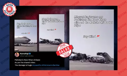 Sudan Airport Video Viral As Damage To Pakistans Nur Khan Airbase