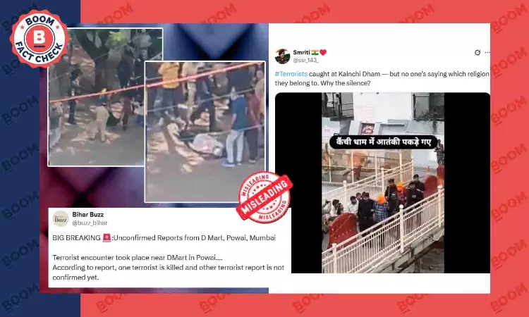 Mock Drill Videos Falsely Viral As Police Crackdown On Terrorists