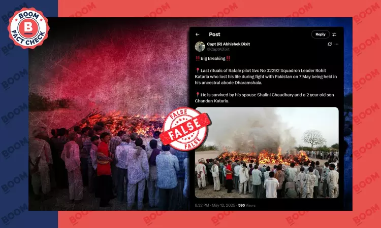 Operation Sindoor: 2008 Photo Shared As IAF Pilot’s Last Rites