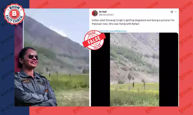 Video Of Bangladeshi Paraglider Viral As IAF Pilot Shivangi Singh