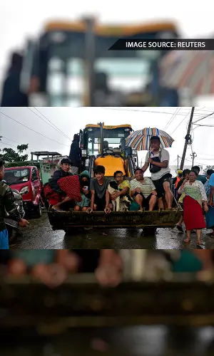 Over 30 Dead, 5.5 Lakh Affected As Northeast States Flood