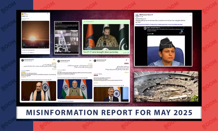 BOOM Report: Recycled Footage And AI Fueled Operation Sindoor Disinfo