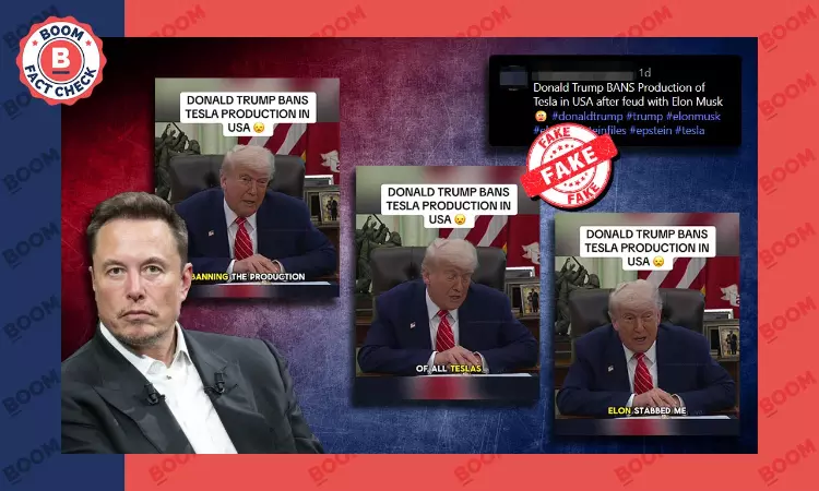 Viral Video Of Trump Announcing Ban On Tesla Production Is A Deepfake