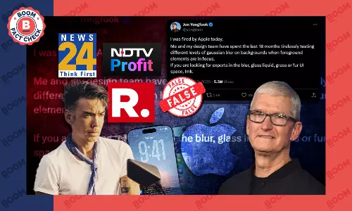 Media Outlets Fall For Satirical X Post On Apple Firing Lead Designer