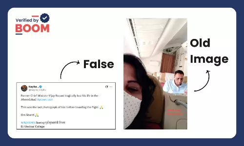 This Is Not The Last Photo Of Vijay Rupani On Board Air India Flight 171