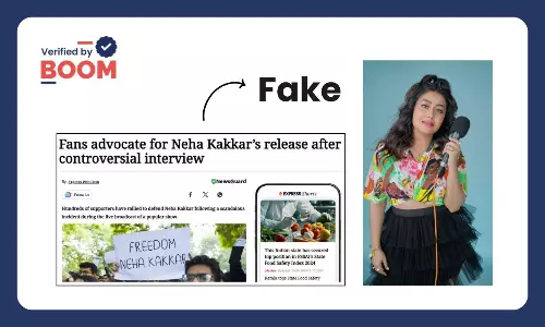 Neha Kakkar Arrested For Promoting Fake Investment Site? No, Its A Scam