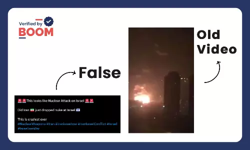 Old Video Of Explosion In China Shared As Irans Nuclear Attack On Israel