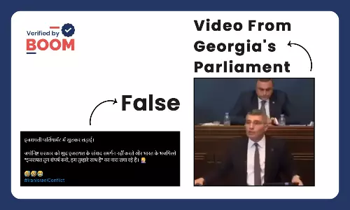 Video Of Lawmakers Fighting In Georgia Shared As Israeli Parliament Brawl