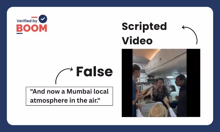 Video OF Passengers Quarrelling Over Airplane Seat 11A Is Scripted