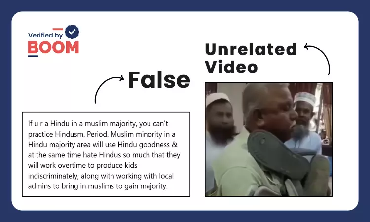 Video Of Muslim Man Humiliated In Bangladesh Viral With False Communal Spin