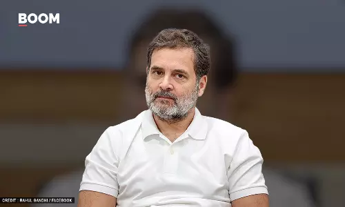 Did Congress Hand Out Sanitary Pads With Rahul Gandhi’s Photo Inside?