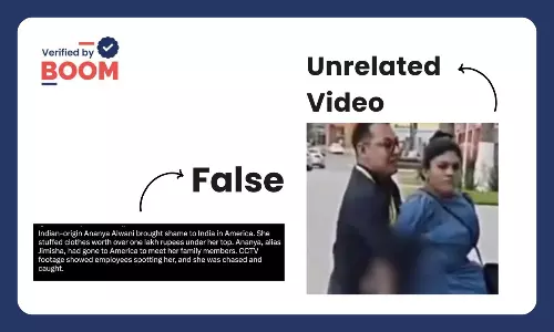 Unrelated Video Falsely Linked To Indian Woman’s US Shoplifting Incident