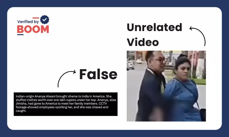 Unrelated Video Falsely Linked To Indian Woman’s US Shoplifting Incident