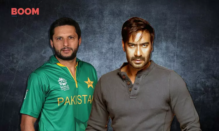 Photos Of Ajay Devgn And Shahid Afridi Meeting At 2024 WCL Shared As Recent