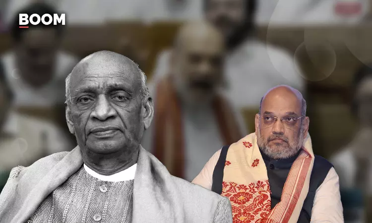 Fact-Check: Did Amit Shah Say Sardar Patel Opposed The 1960 Indus Treaty?