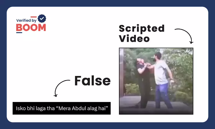 Scripted Video Of Domestic Abuse Viral With False Communal Spin