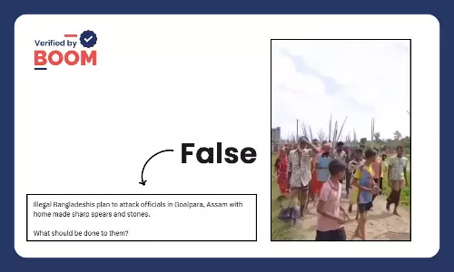 Video From Bangladesh Falsely Shared As Armed Illegal Immigrants In Assam