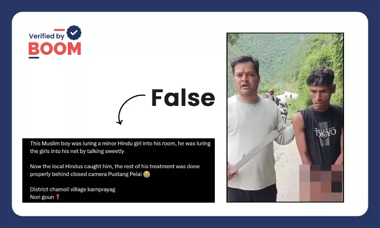 Video Of Uttarakhand Sexual Harassment Accused Viral With False Communal Spin