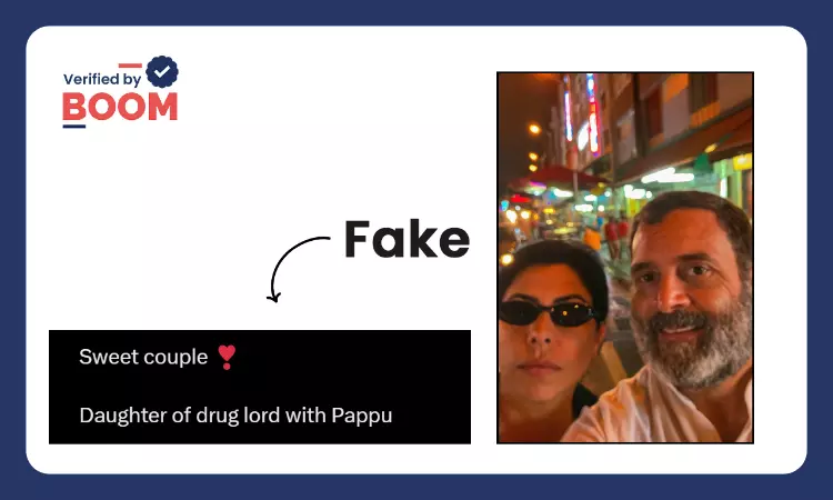 Photo Of Rahul Gandhi Taking A Selfie Abroad Is Likely AI Generated