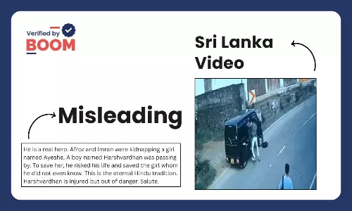 Video Of Teen Abducted In Sri Lanka Peddled With False Communal Spin