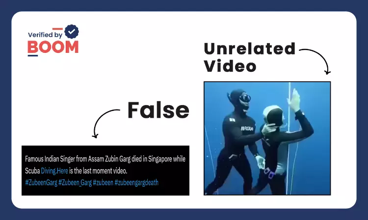 Video Does Not Show Singer Zubeen Gargs Final Moments In Singapore