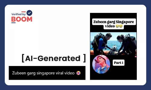 AI Video Of Diver Drowning Falsely Shared As Singer Zubeen Gargs Final Moments