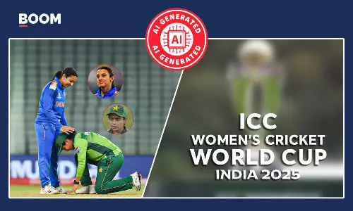 ICC Womens Cricket WC: Photo Of Fatima Sana Touching Smriti Mandhanas Feet Is AI