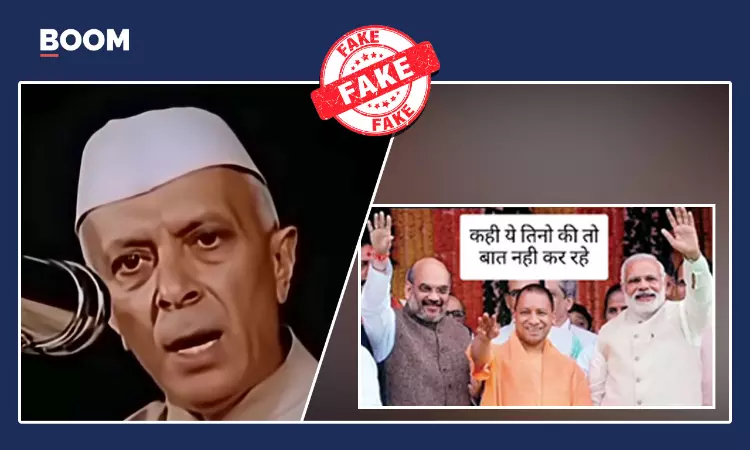 Video Claiming To Show Nehru Warning India About Communal Politics Is AI-Generated