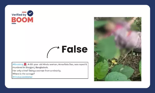 Photo Of Woman Murdered In Bangladesh Viral With False Communal Spin