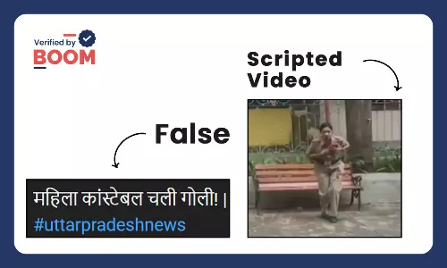 BTS Of Crime Series Shared As Real Incident Of Firing On Police In UP