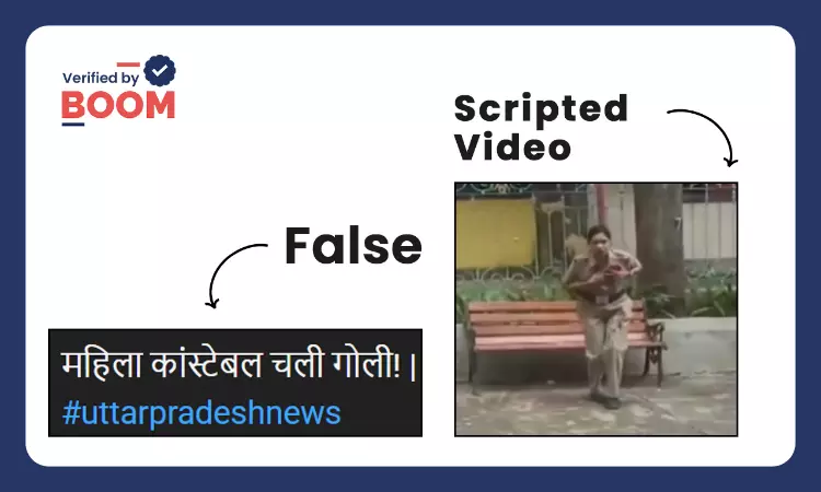 BTS Of Crime Series Shared As Real Incident Of Firing On Police In UP