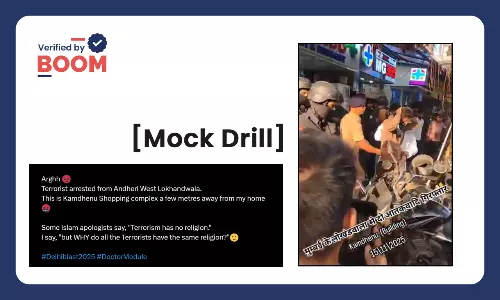 Delhi Explosion: Mock Drill Video From Maharashtra Viral As Terrorist Arrested