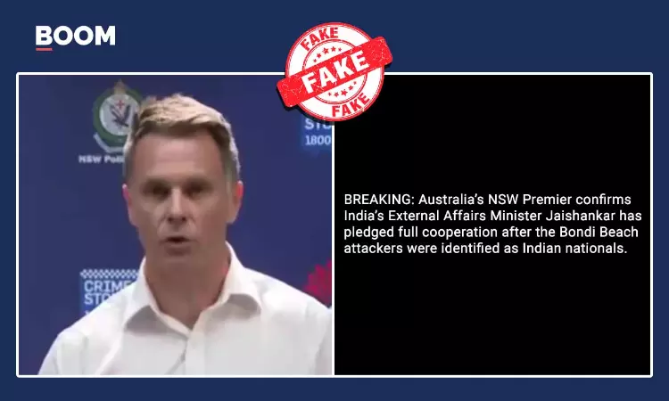 AI Altered Video Falsely Claims NSW Premier Called Bondi Gunmen Indian