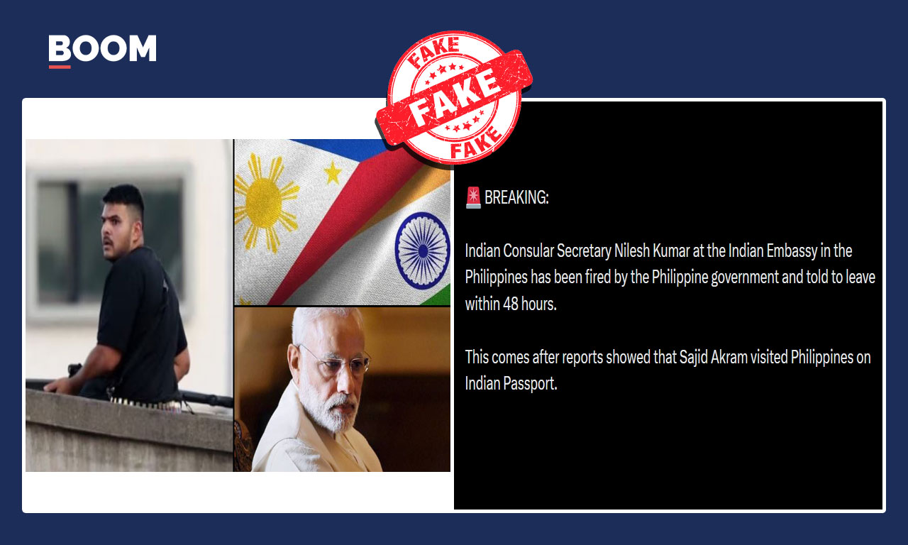 Bondi Beach Attack: No, Philippines Did Not "Fire" Indian Embassy Diplomat