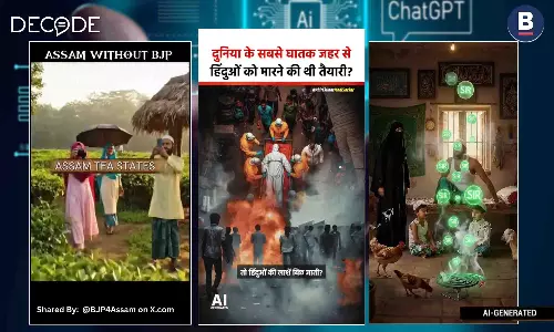 Cheap, Fast, Cinematic: AI Videos Turbocharge BJPs Online Hate Factory