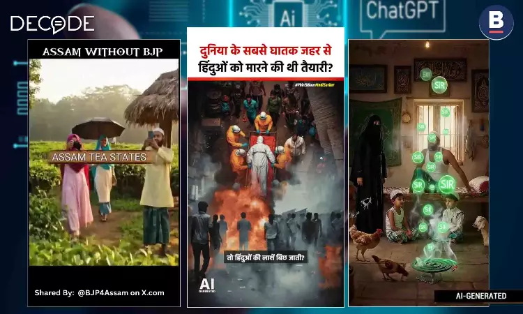 Cheap, Fast, Cinematic: AI Videos Turbocharge BJPs Online Hate Factory