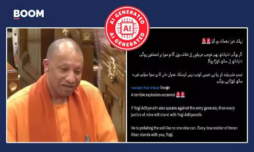 Video Of Yogi Adityanath Asking For PM Modi’s Resignation Is Deepfake