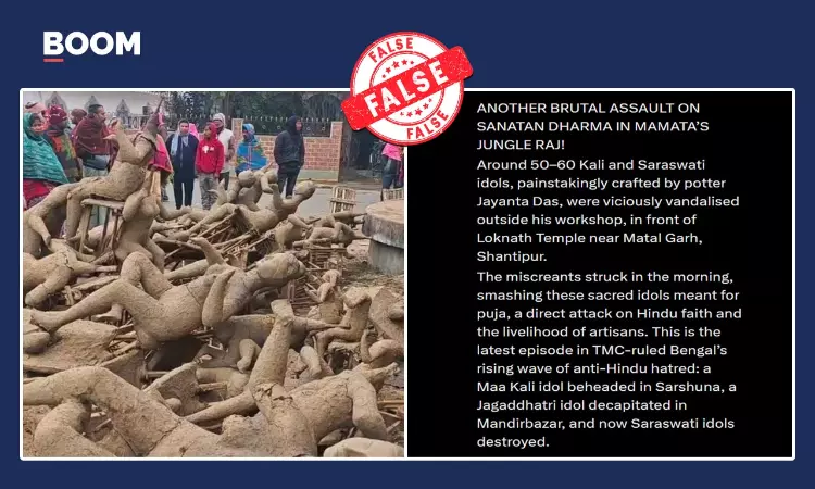 Amit Malviya Peddles False Communal Spin On West Bengal Idol Vandalism Case