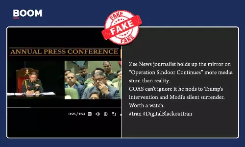 Video Of Heated Exchange Between Reporter And COAS Is A Deepfake